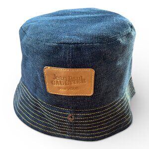 Jean Paul Gaultier ‘Bob’ Denim Bucket Hat Unisex OS
